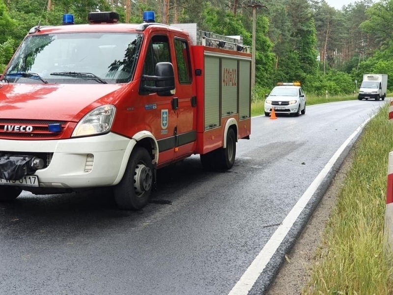 Wypadek na drodze wojewódzkiej nr 278