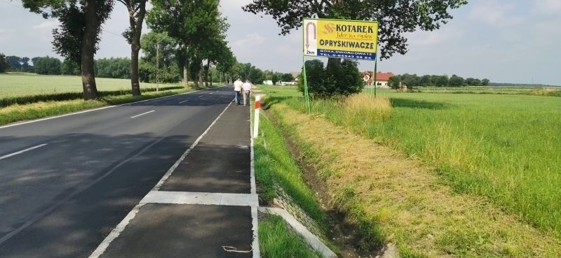 Odbiór końcowy chodnika w Jastrzębiej