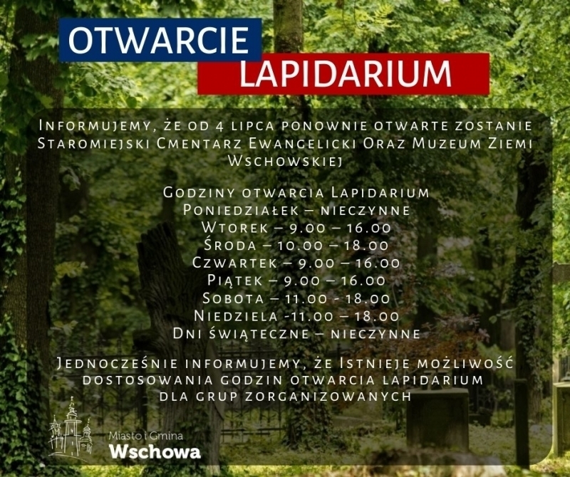 Muzeum Ziemi Wschowskiej zaprasza podczas wakacji