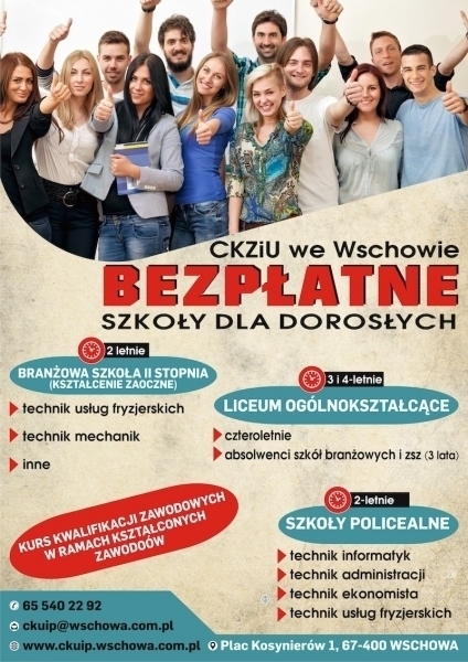 Oferta edukacyjna dla ósmoklasistów