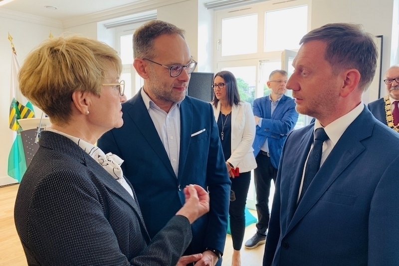 Spotkanie z premierem Saksonii