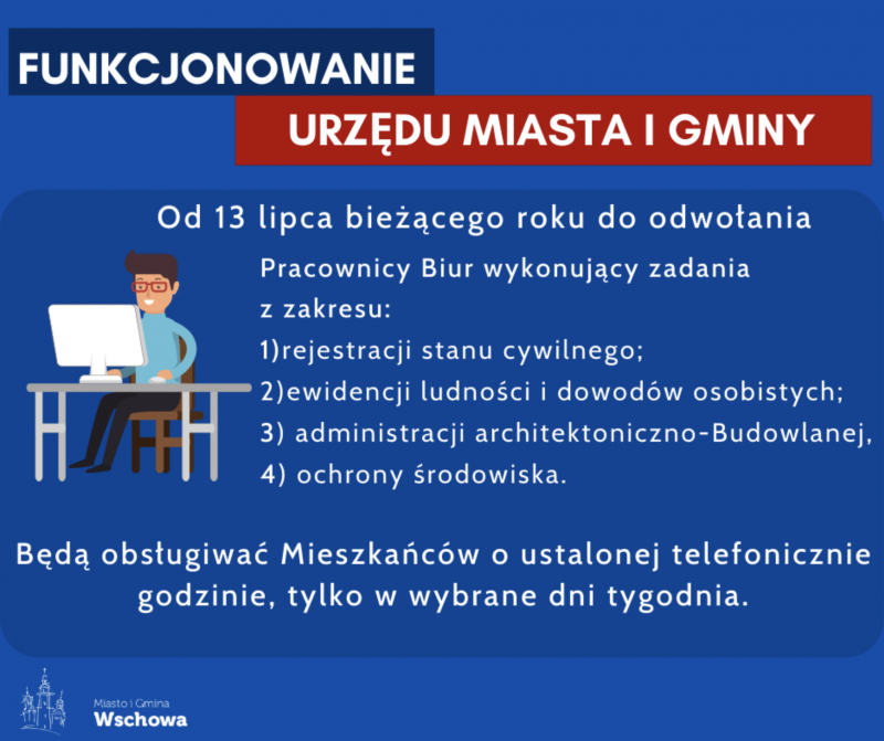 Restrykcje w instytucjach gminnych.
