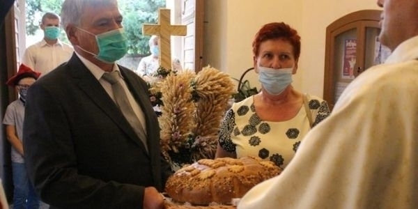 Msza św. dziękczynna za zebrane plony