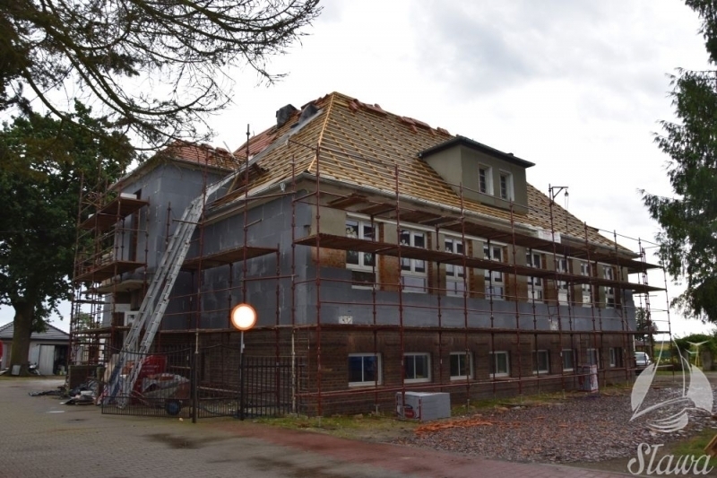 Prace remontowe w Krzepielowie