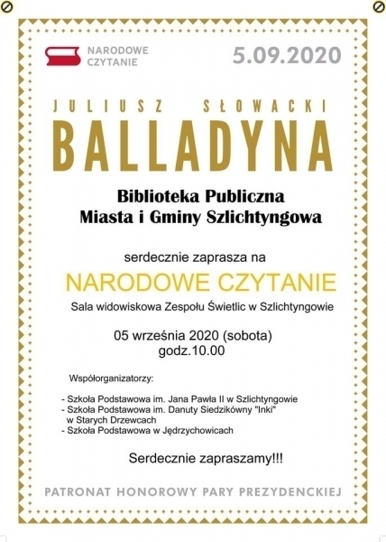 Narodowe Czytanie 2020