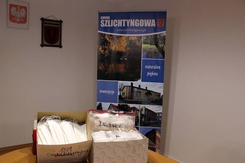 Środki ochronne dla uczniów z Gminy Szlichtyngowa