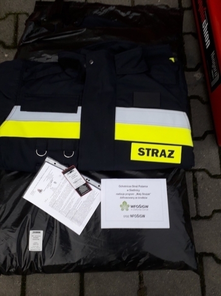 OSP Siedlnica z nowym sprzętem FOTO