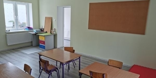 Prace remontowe w budynku Biblioteki przy Szkole Podstawowej w Starych Drzewcach FOTO