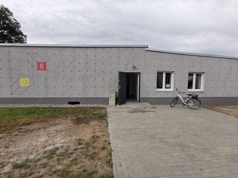 Prace remontowe w budynku Biblioteki przy Szkole Podstawowej w Starych Drzewcach FOTO