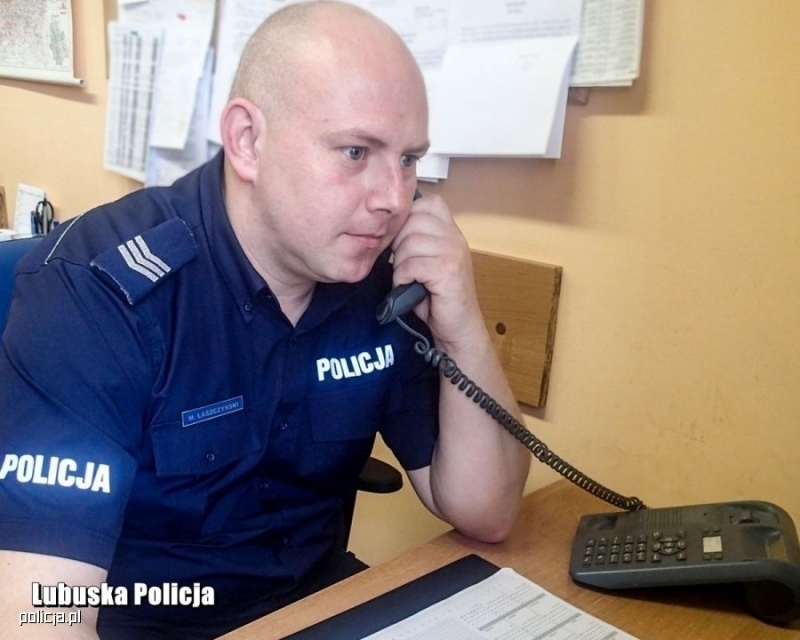 Dzielnicowy na urlopie pomógłuniknąćtragedii