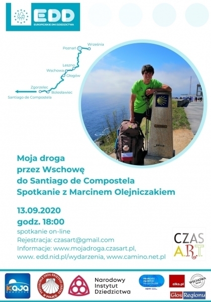 Moja droga przez Wschowę do Santiago de Compostela. Spotkanie z Marcinem Olejniczakiem