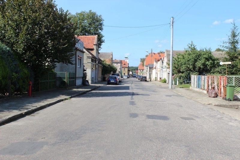 Ruszył remont ul. Pułaskiego w Szlichtyngowie