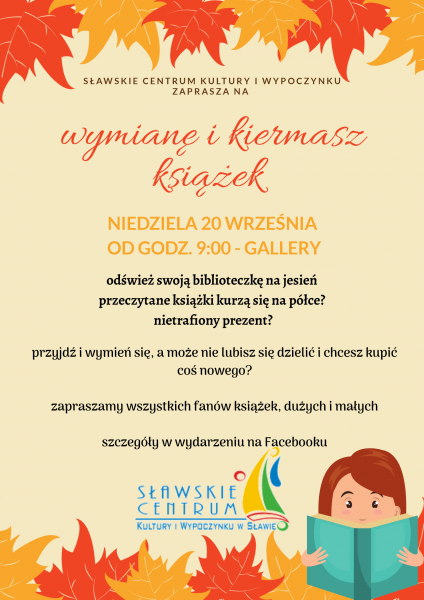 Wymiana i kiermasz książek z SCKiW
