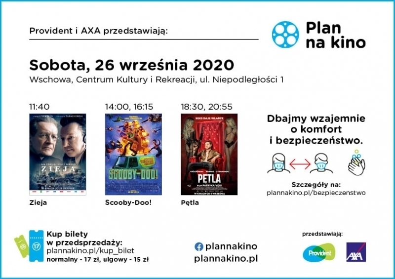 Filmowe hity na sali widowiskowej CKiR