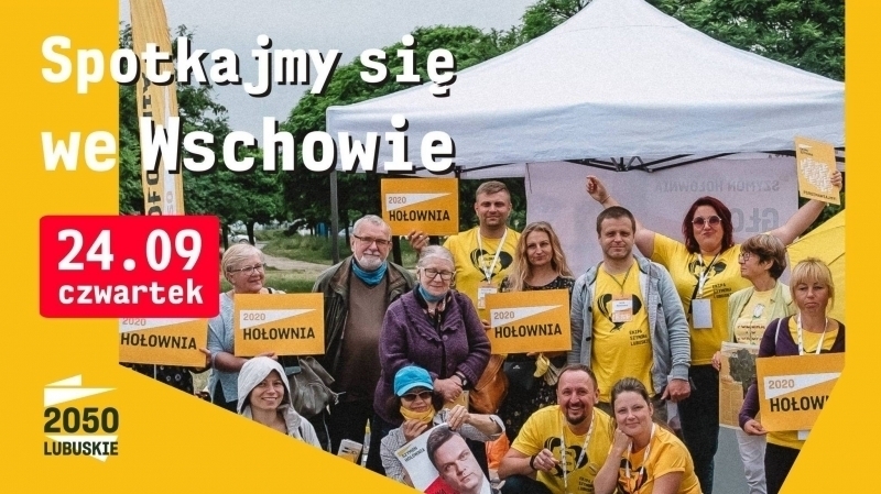 Stowarzyszenie Polska2050 organizuje spotkanie we Wschowie.