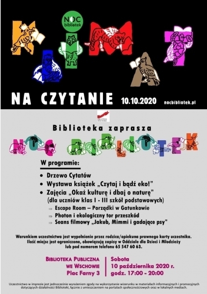 VI Noc Bibliotek we Wschowie