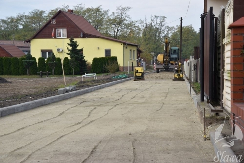 Powstanie droga w Łupicach