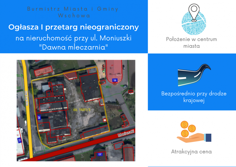 Teren po byłej mleczarni.