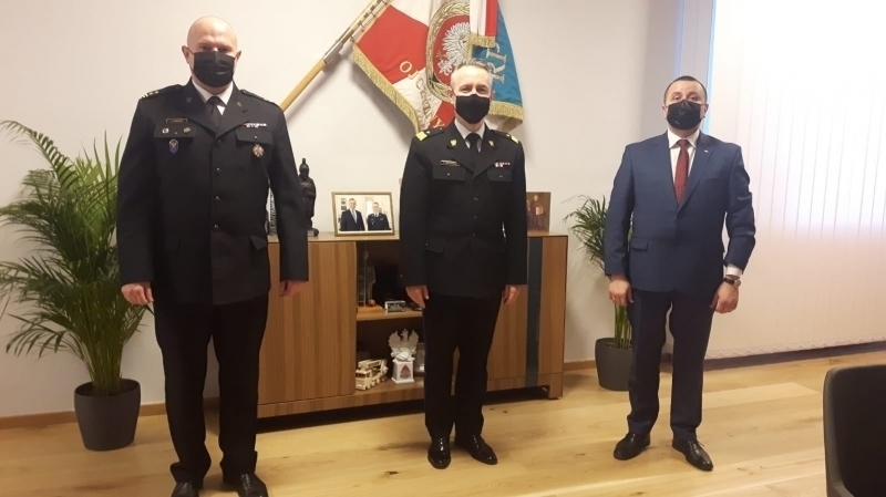Spotkanie z Komendantem Głównym Państwowej Straży Pożarnej