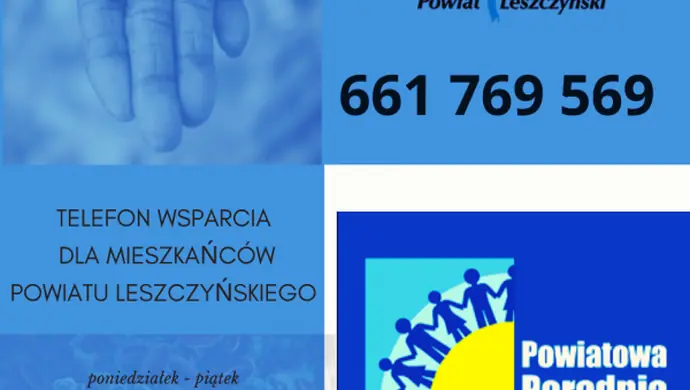 Specjalny telefon dla mieszkańców powiatu 