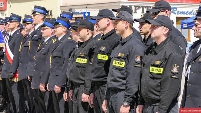 Starosta podziękował strażakom