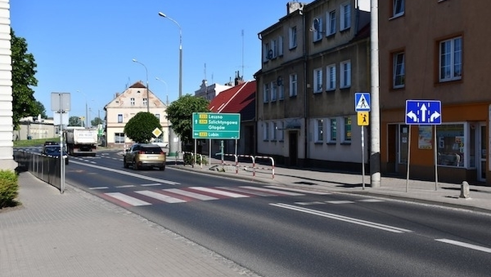 Przebudowa przejść dla pieszych w Górze