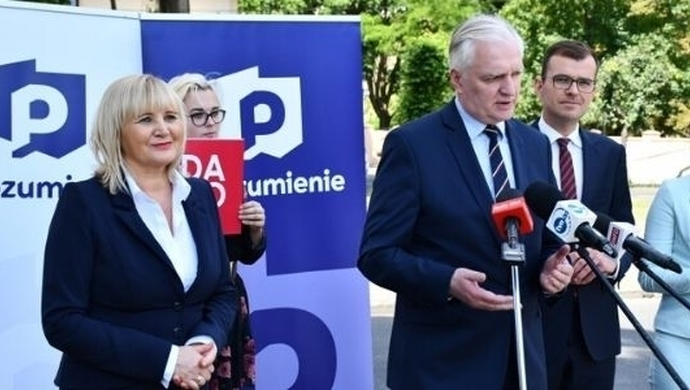 Jarosław Gowin w Górze