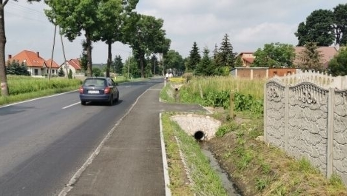 Odbiór końcowy chodnika w Jastrzębiej