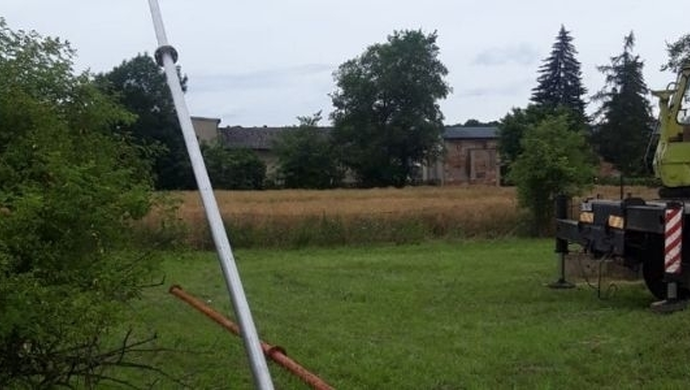 Wymiana pompy głębinowej na SUW Górczyna.