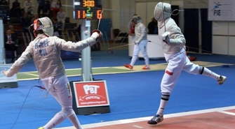 Fechtowali w Trapezie 