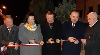 Remont chodnika w Brennie