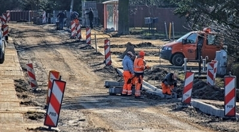 Prace remontowe przy ul. Nowe Ogrody [GALERIA]