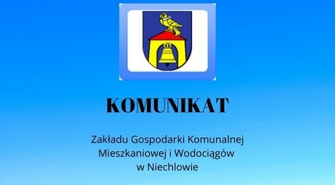 Komunikat ZGKMiW w Niechlowie