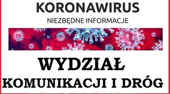 Wydział Komunikacji i Dróg informuje
