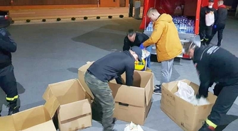 Podziękowanie dla strażaków z OSP