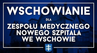 Kibice Unii Leszno wspierają ratowników