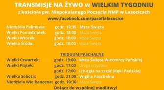 Wielki Tydzień NA ŻYWO