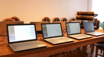 Gmina Szlichtyngowa zakupiła laptopy dla uczniów