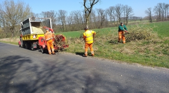Wiosenne porządki na powiatowych drogach 