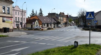 Budowa ronda w Górze