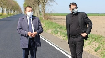 Zakończono powiatową inwestycję drogową