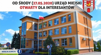 Urząd Miejski w Sławie znosi część obostrzeń