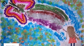 "Kolorowy świat w oczach dziecka w dobie pandemii"