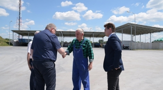 Wicemarszałek Województwa Wielkopolskiego odwiedził Gminę Rydzyna (foto) 