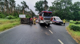 Wypadek na drodze wojewódzkiej nr 278