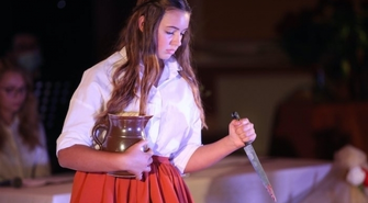 Narodowe czytanie Balladyny w górowskim DK