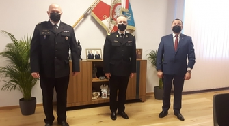 Spotkanie z Komendantem Głównym Państwowej Straży Pożarnej