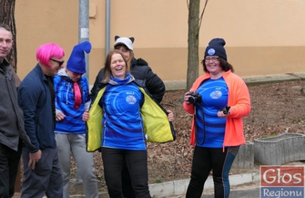 Pierwszy Charytatywny Zlot Morsów i Foczek w Lginiu