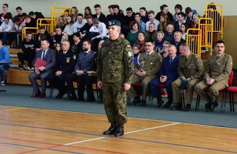 Ślubowanie klas mundurowych