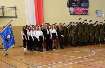 Ślubowanie klas mundurowych